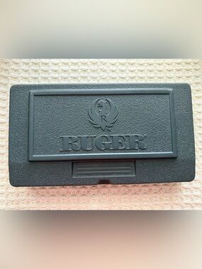 Ruger Black Textured Plastic Storage Case OEM Factory